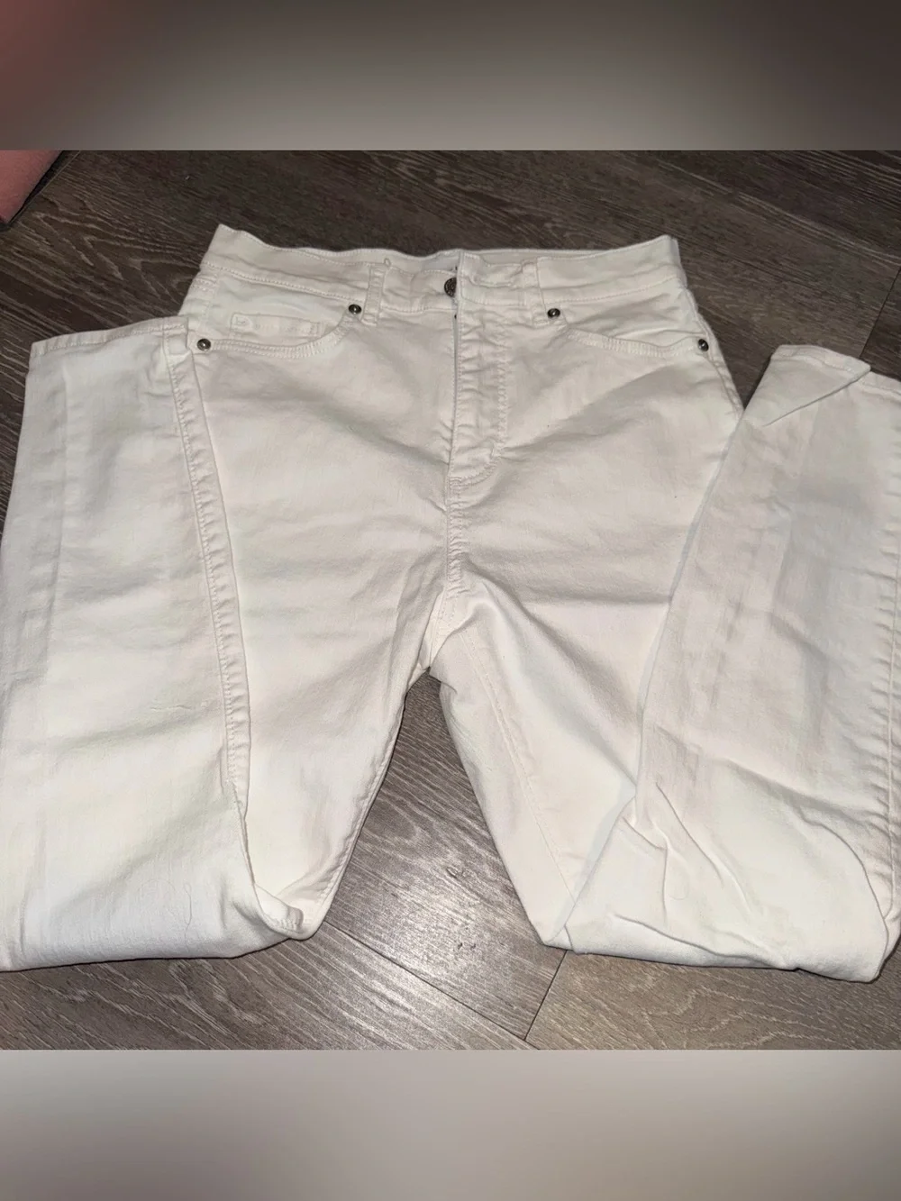 LOFT Set of 2 High Waist Skinny Ankle Jeans Size 4 - Picture 4 of 4